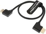 E2 L Shape HDMI Camera Audio Cable Right Angle To Right Angle High Speed HDMI