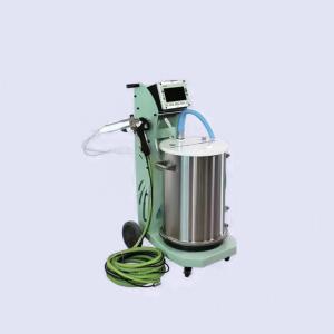 China ISO9001 Sames Electrostatic Powder Coating Machine With Gun Powder Hopper Trolley on sale