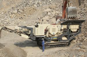 Wholesale 250t/H Plaster Aggregate Mobile Impact Crusher 242KW from china suppliers