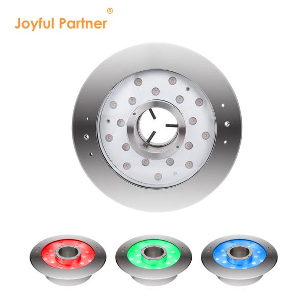 Joyful Partner 6W 9W 12W 18W 24V DMX Control Stainless Steel IP68 Underwater RGB