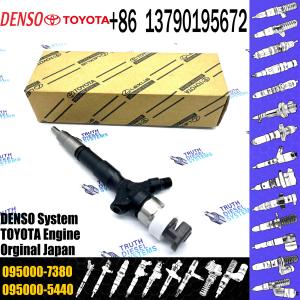 Wholesale common rail fuel injector 23670-30240 095000-7380 fuel injector For Toyota 2KD-FTV from china suppliers
