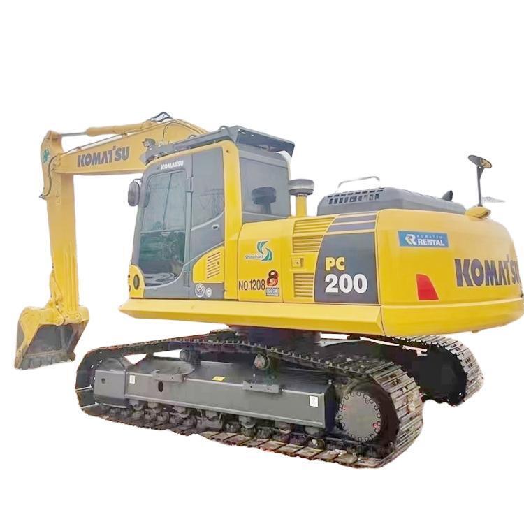 Used Komatsu PC200-8 PC200-7 Hydraulic Crawler Excavator with Original Hydraulic Pump