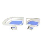 Hospital Parts Plastic Bed Side Rails For Electric Adjustable Bed Optional Size