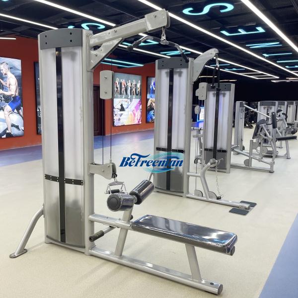1950*870*2145mm Steel Pin Loaded Gym Lat Pull Down and Seated Row Machine for