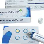 White Wax 22600ppm Sticky Fluoride Tooth Varnish With Fluorescent Brush