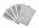 Single Use Active Carbon Face Mask , Anti Virus Disposable Non Woven Face Mask