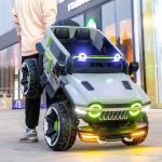Remote Control Early Education Function 12V Electric Ride On Car for Kids 390*4