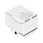 LPJG0915HGNL 100/1000 Base-T Integrated RJ45 Connector With Magnetics Tab Down