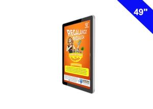Wholesale Wifi Advertising Digital Signage Wall Mount Vertical Full HD Digital Menu Board from china suppliers