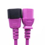 C13 C14 Extension Power Cord VDE UL 16A 250V 3 Pin Plug IEC Cable