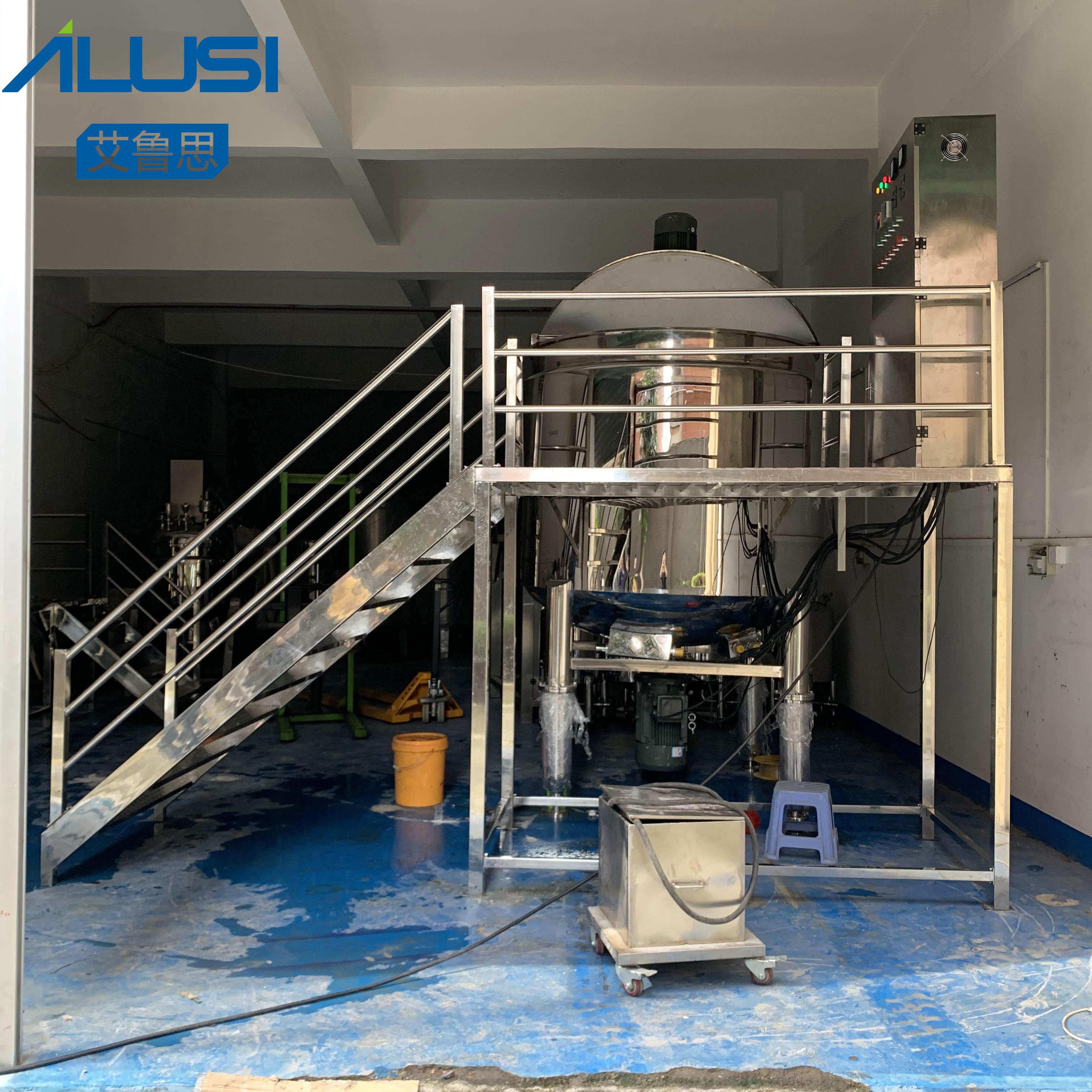 5000L Detergent Shampoo Liquid Soap Making Machine Mixer Blending Production Line