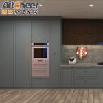 American Style Kitchen Cabinets with Solid Shaker Design and Stainless Steel