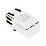 LPJK0038CNL 1000 Base-T RJ45 Magjack 1x1 Port Tab Up Without Led