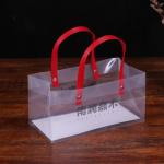 PP PVC Translucent Tote Bag 40x11x35cm Recycled For Shopping