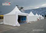 Pagoda Tent / White Outdoor Event Tents with aluminum and PVC material