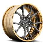 Customized 2 Piece Forged Alloy Car Rims For Lexus IS / 20x9 20x11.5