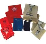 hazardous waste yellow plastic bag asbestos garbage bag, large clear polythene