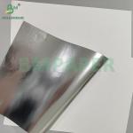 55gsm 70gsm Sliver Paper White Back Metallic Paper Wrapping Cigarettes And Tea