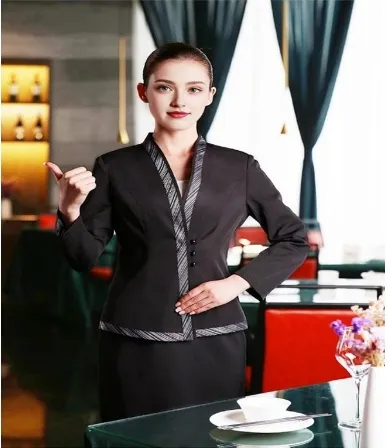 Custom Design Housekeeper Hotel Work Clothes Hotel Kitchen Manager Uniform