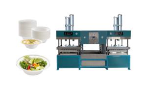 Wholesale Pulp Molding Disposable Clamshell Box Making Machine from china suppliers