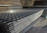 Square Hole Silver 4 Inch Galvanised Weld Mesh Fence Panels
