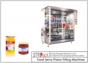 Wholesale Volumetric Apple Jam Bottle Liquid Filling Machine Automatic Servo Motor Driving from china suppliers