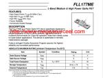 L-BAND MEDIUM & HIGH POWER GAAS FET SUMITOMO FLL177ME Integrated Circuit Chip