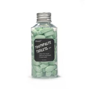 Wholesale Freshen Breath Mint Eco No Waste Toothpaste Tablets Oval Shaped from china suppliers