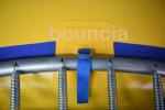 PVC Tarpaulin Round Inflatable Water Trampoline Durable With Spring Structure