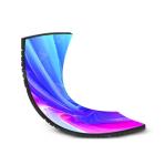 240*120mm Module Size 600-1000nits Brightness Soft Flexible LED Display Screen