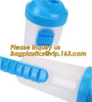 Travel Water bottle, Pill reminder modern pill box white oem, funny pill box