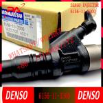 6D125 Excavator Fuel Injector Nozzle Assy 6156-11-3300 095000-1211 For PC400-7