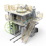 High Temperature Industrial Purification Furnace For Graphite Materials