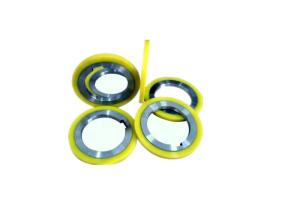 Wholesale Steel Coil Rotary Shear Blades Abrasion Resistance With Rubber Bonded Stripper Rings from china suppliers