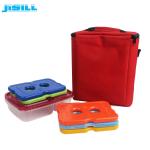 Slim Thin Cooling Liquid Gel Plastic Ice Packs Fit Fresh Lunch Box