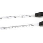 1.5M Handcraft Pocket Black Tape Measure Auto Retract With Plastic Tab