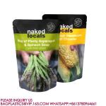 Custom Food Grade Resealable Retort Standing Pouch For Soup Superfood Packaging