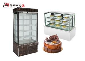 Wholesale 6 Layer Vertical Cake Display case Tempered Glass Bakery Chiller Cabinet from china suppliers
