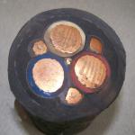 ICEA S-75-381 Stranded Type GGC Mining Cable Bare Copper 3 Conductor 6 AWG 2KV