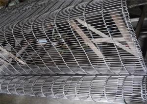 Wholesale SU304 Flat Food Wire Mesh Conveyor Belt Size Can Customized Long - Life from china suppliers
