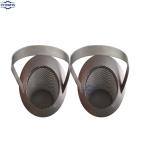 Stainless Steel Wedge Wire V-Shaped Mesh Water Well Screen round Perforated Pipe