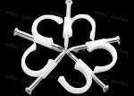 Organize Your Cables with Indoor/Outdoor Plastic Cable Clips 4mm-25mm