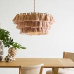 Fringe chandelier designer decorative Cotton Bohemian Chandelier Fela Tassel