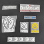 Durable Flexible Silicone Heat Transfer Logo Heat Transfer Clothing Tags