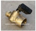 BRONZE DEPTH SOUNDING SELF-CLOSING VALVE FOR SUNKEN CABIN DN65 CB/T3778-99