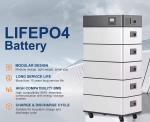 Stackable 48V 50Ah 100Ah 200Ah 400Ah 800Ah Lithium Ion Battery for Solar Energy