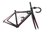 Ladies / Womens Aluminum Bike Frame Internal Cable Routing With 700C Wheels