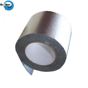 China Aluminum Foil Butyl Waterproof Tape Rubber Sealing Repair Roof Tape Waterproofing Roofing Tape on sale