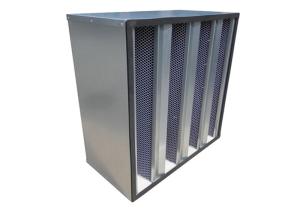 Wholesale Industrial V - Bank Active Carbon Filter For Air Conditioning System from china suppliers