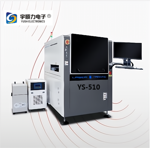 3D Laser Label Printing Machine Green Color Laser Marking Machine